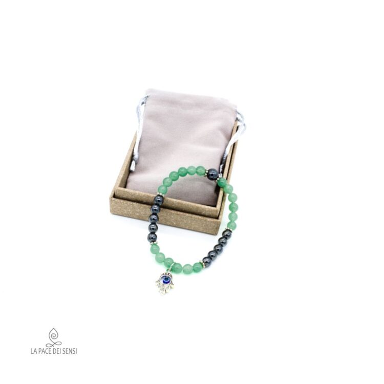 bracciale con occhio di allah